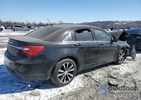 2013 Chrysler 200 Touring from USA, damaged, VIN 1C3CCBBB5DN679324